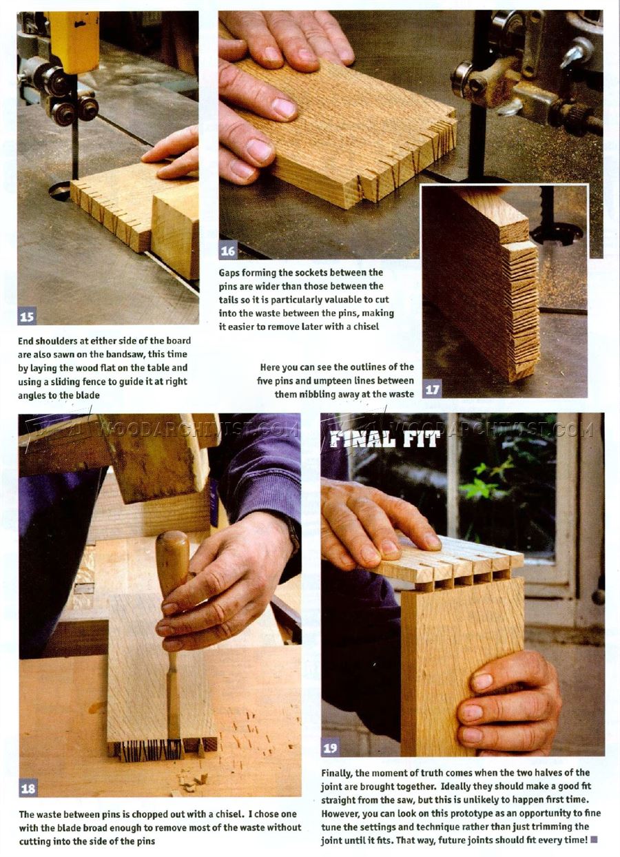 Bandsawn Dovetails
