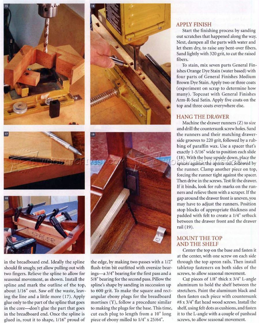 Nightstand Plans
