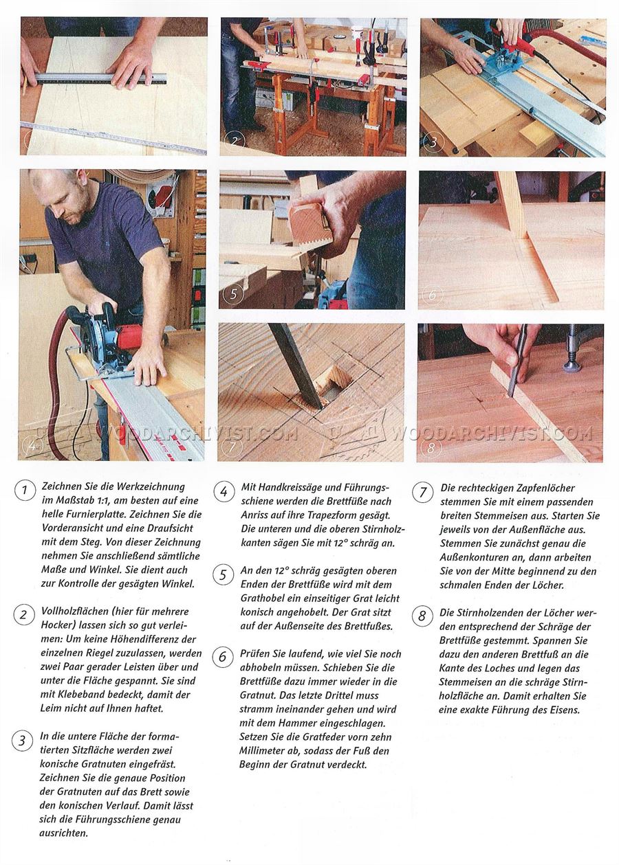 Stool Plans