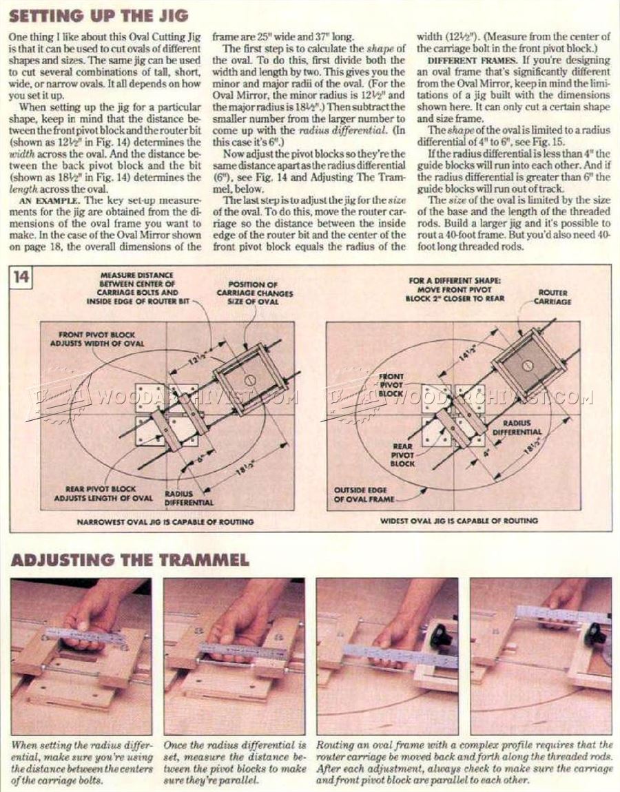 Oval Mirror Plan