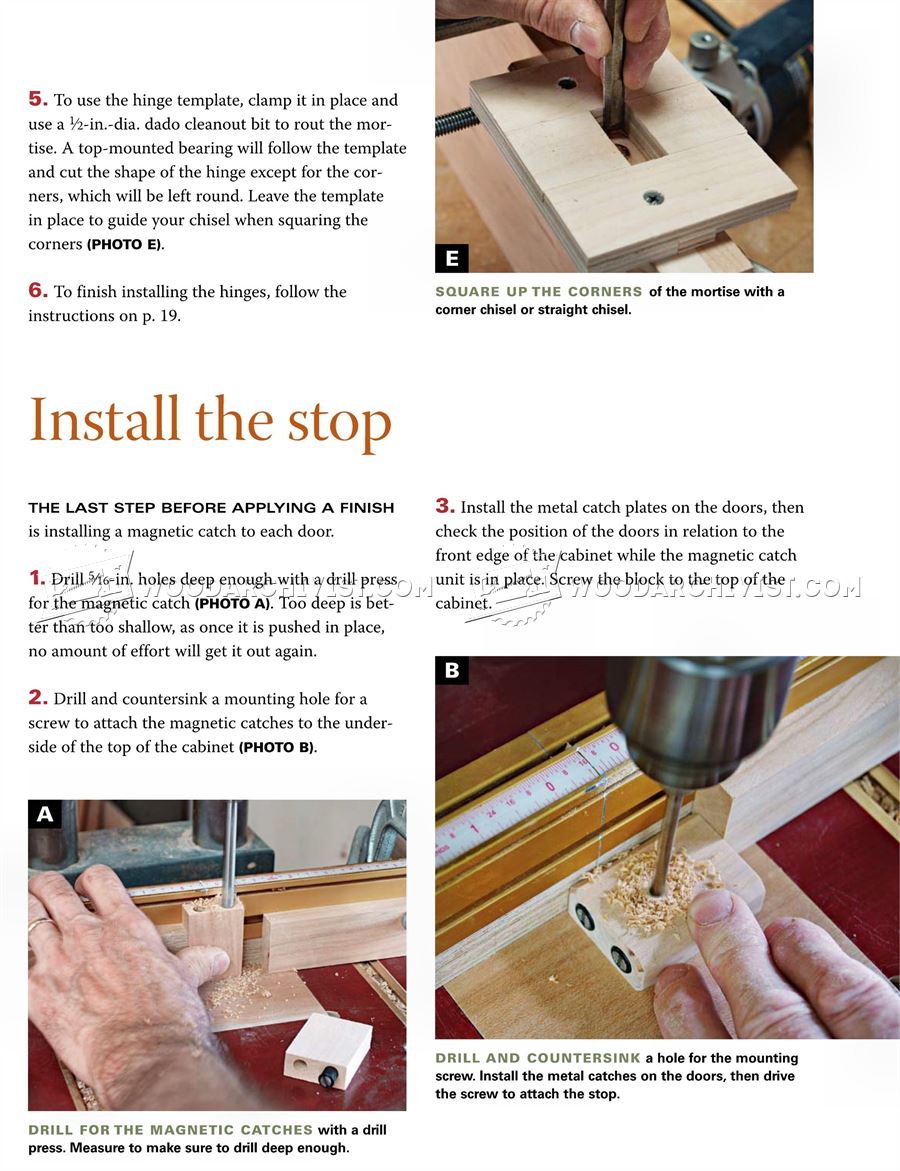Spice Cabinet Plans