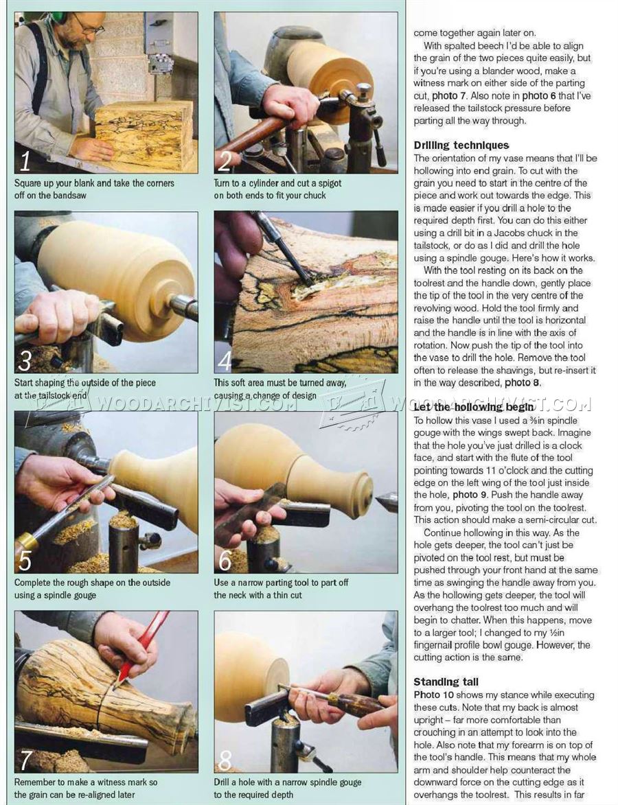 Woodturning Vase