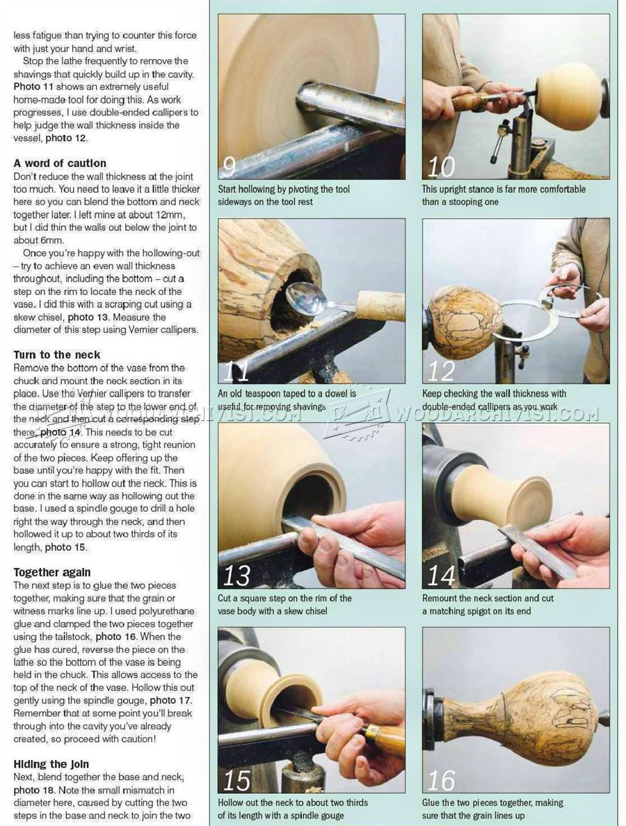 Woodturning Vase