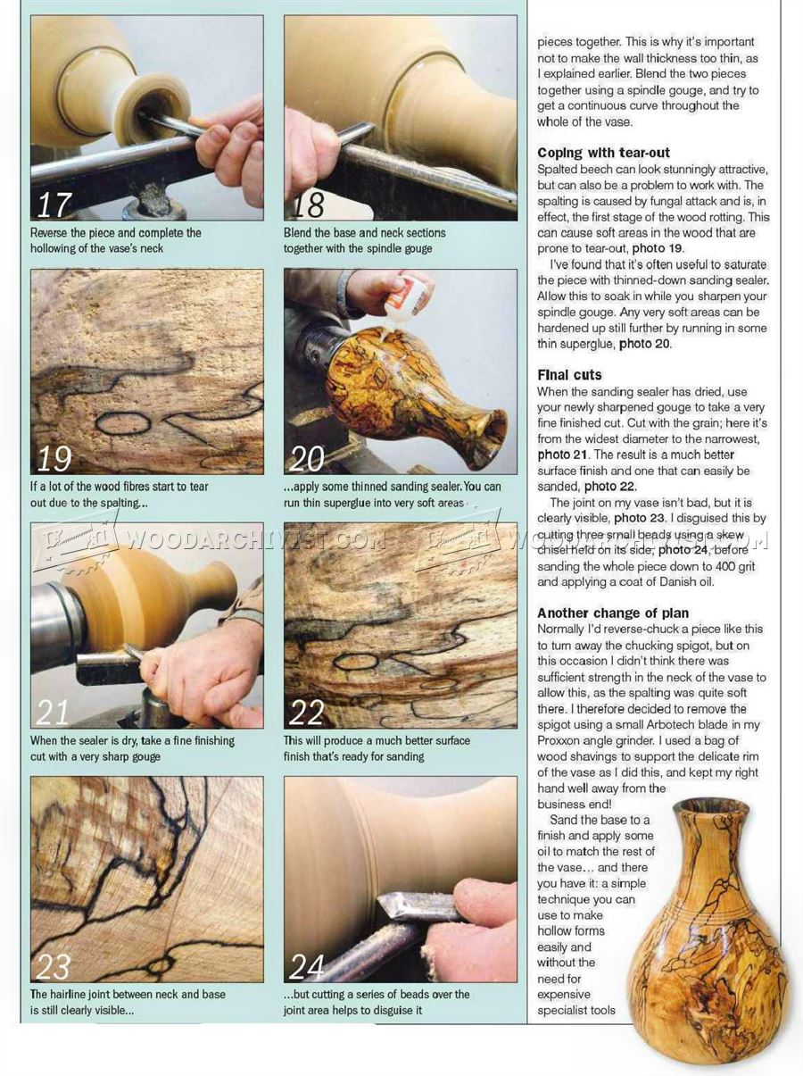 Woodturning Vase