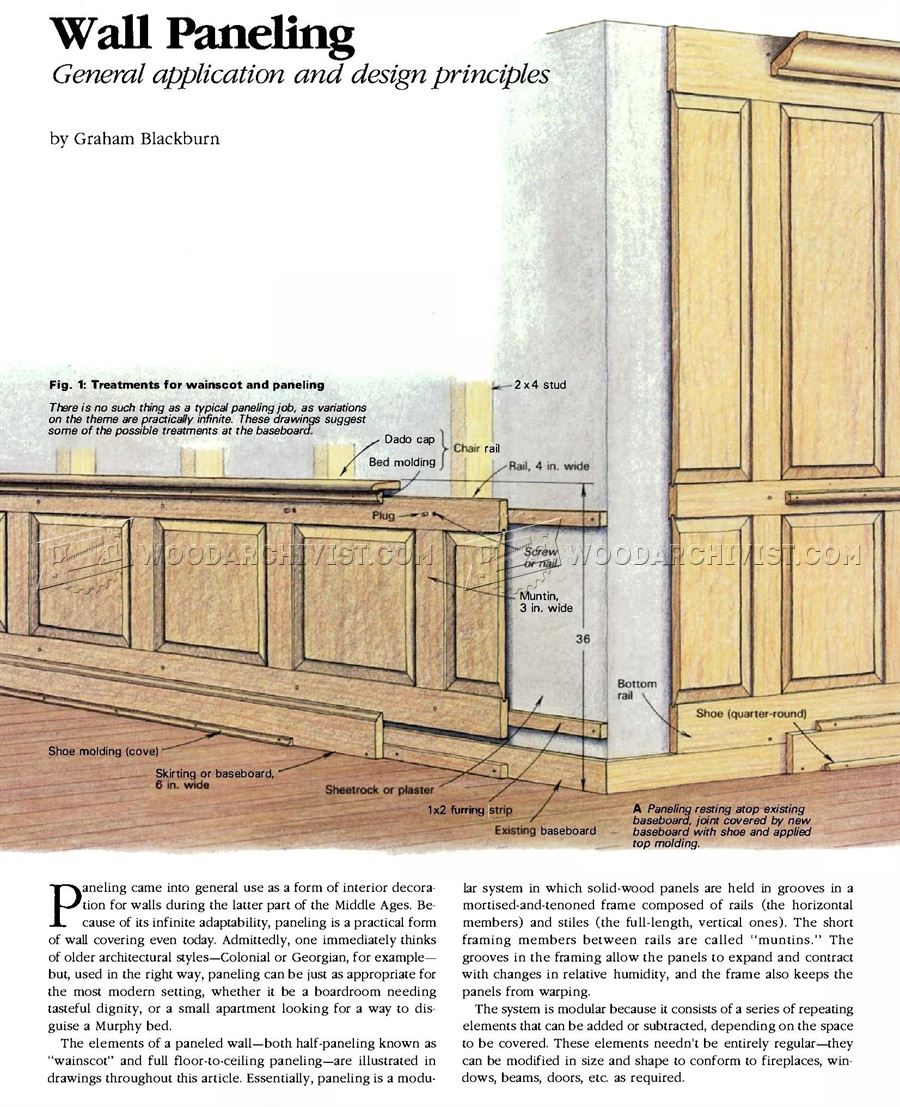 Wood Wall Paneling