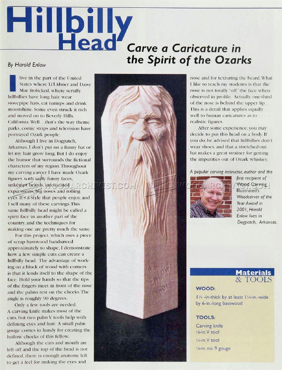Carving Wood Spirits