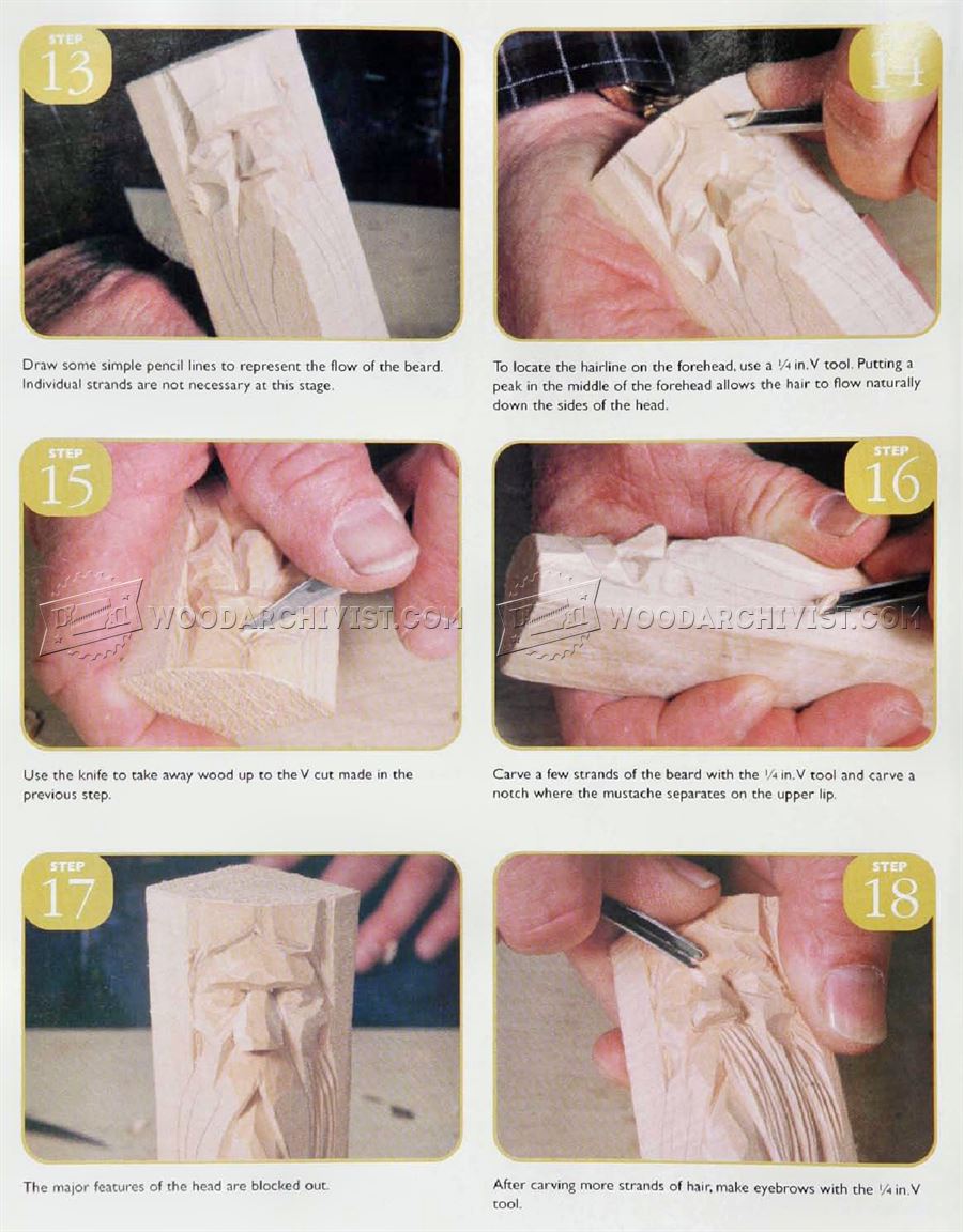 Carving Wood Spirits