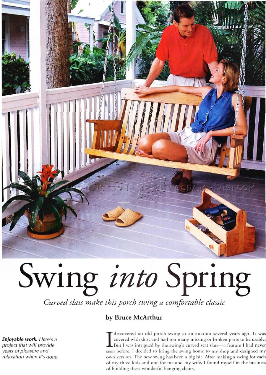 DIY Porch Swing