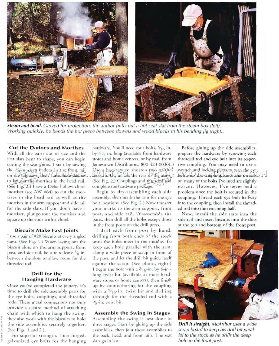 DIY Porch Swing