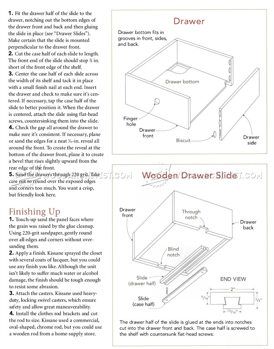 Mobile Closet Plans