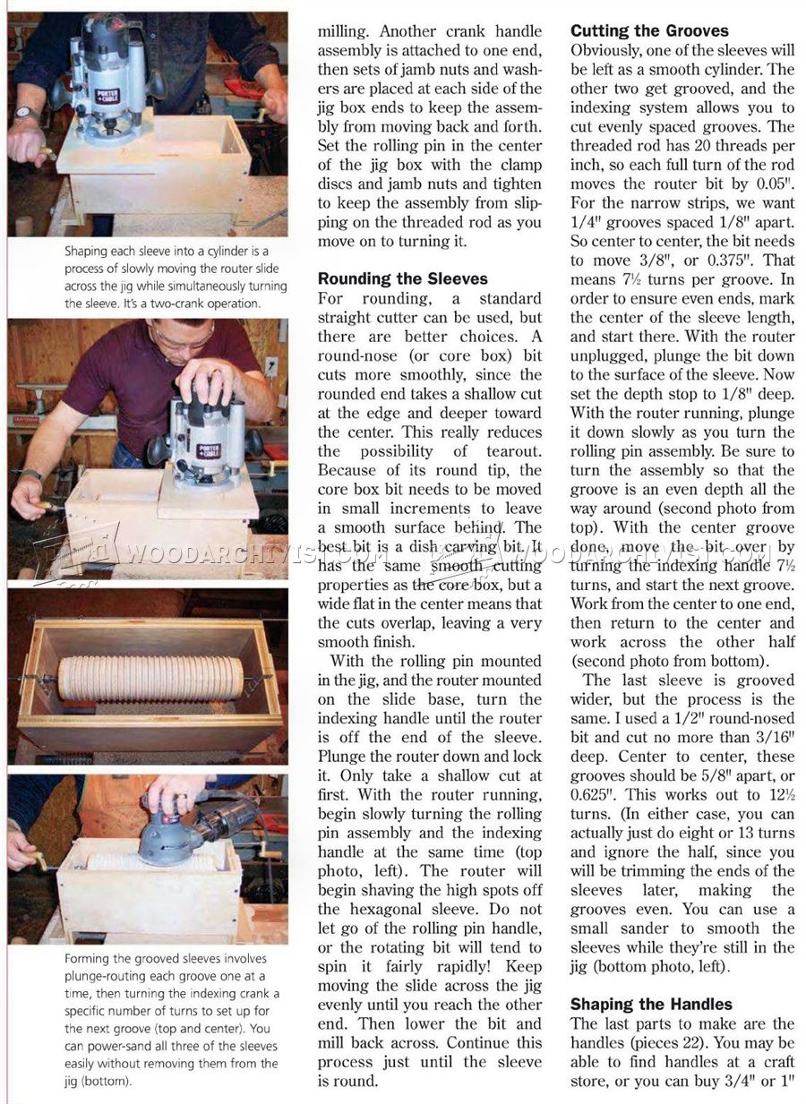 Making Multi-Sleeve Rolling Pin