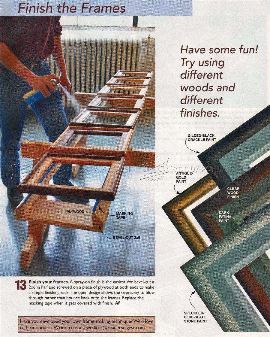 Wooden Photo Frame Making