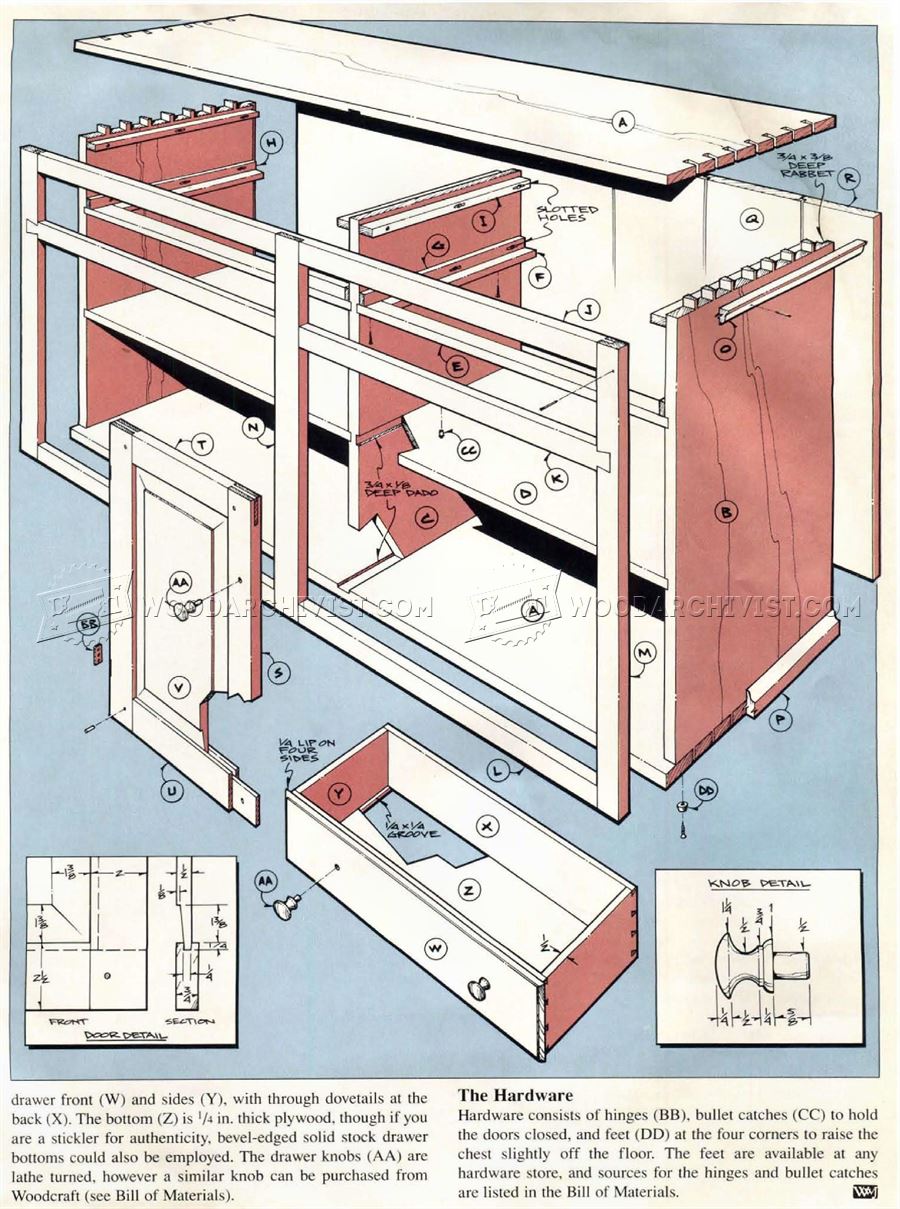 Sideboard Chest Plans