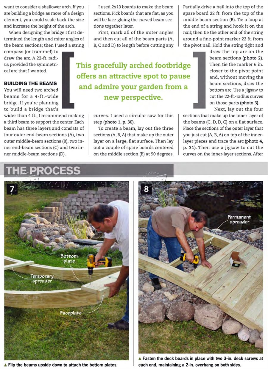 Backyard Bridge Plans