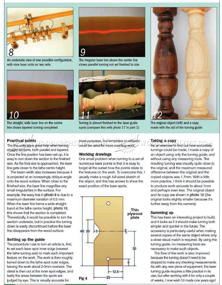 DIY Laser Turning Guide