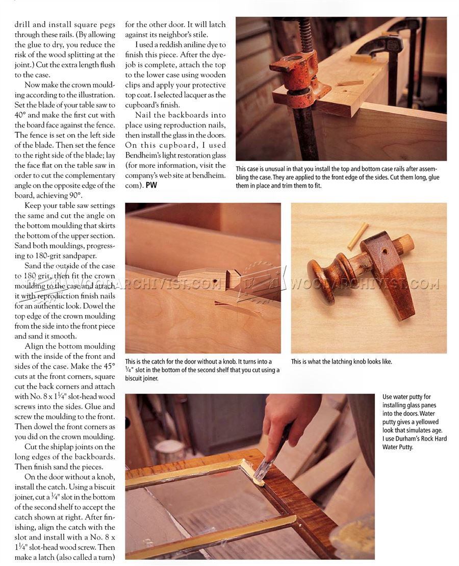 Cupboard Plans