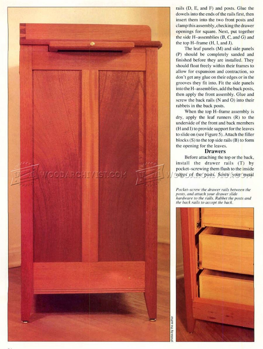 Baby Dresser Plans