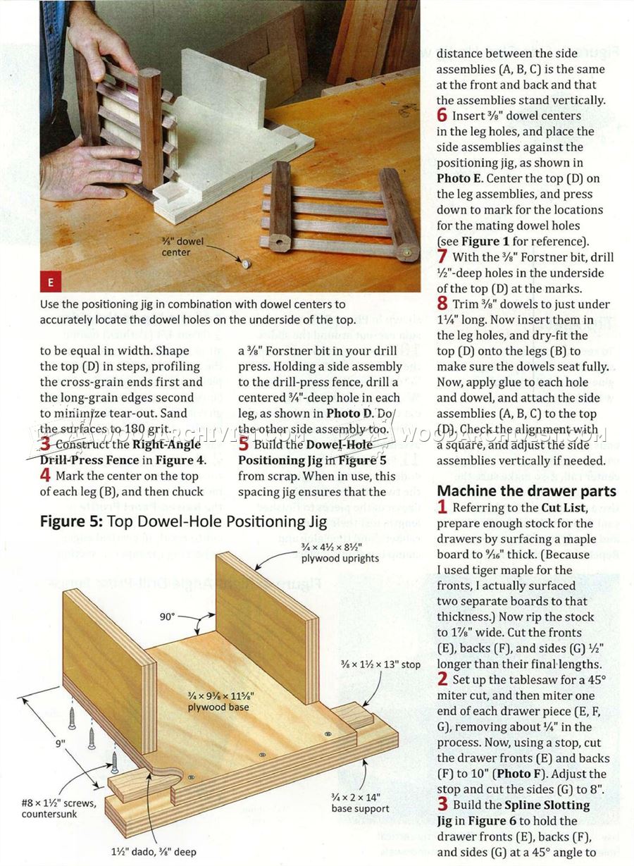 Jewelry Box Plans