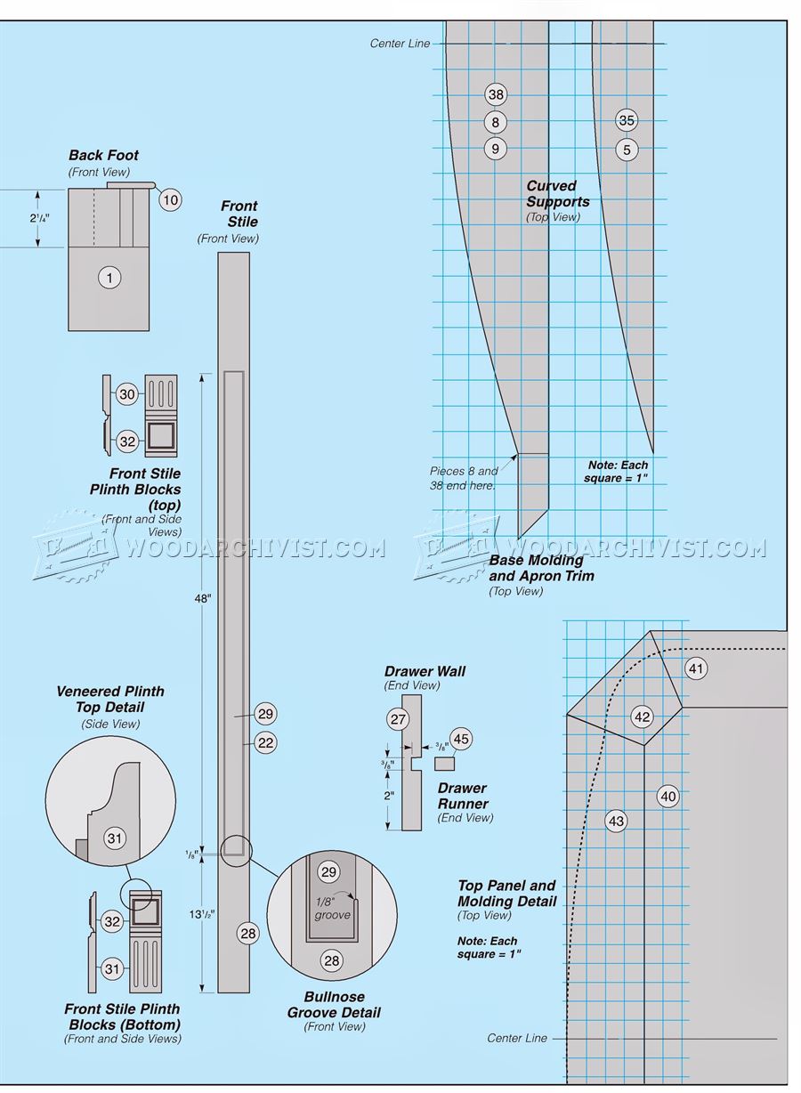 Bookcase Plans