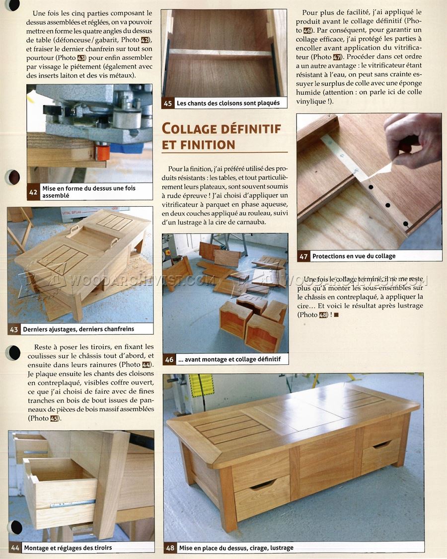Coffee Table Plans