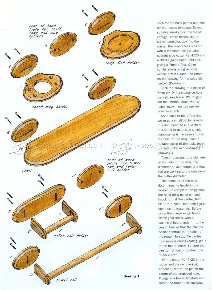 Wooden Bathroom Accessories