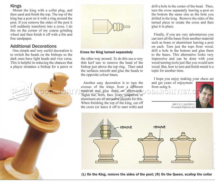 Woodturning Chess