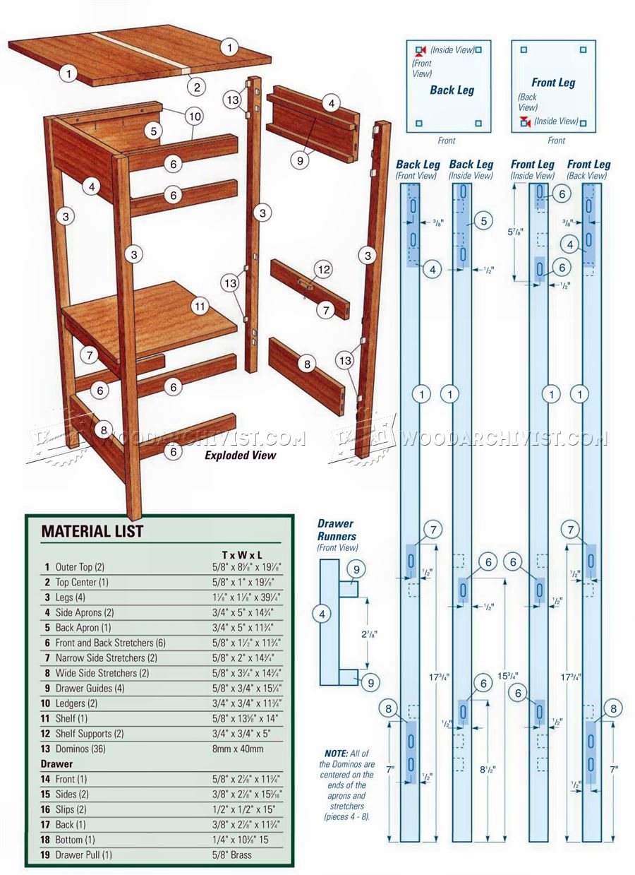 Standing Laptop Desk Plans