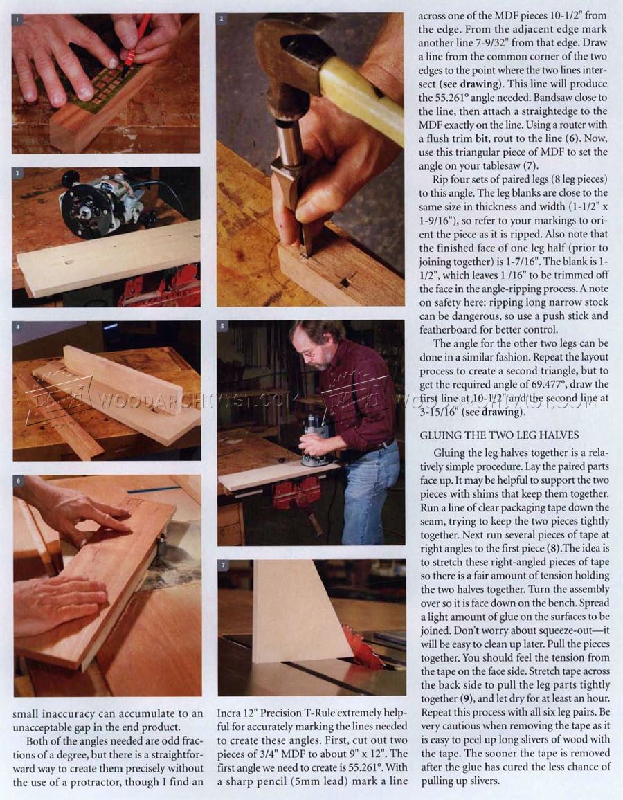Small Table Plans