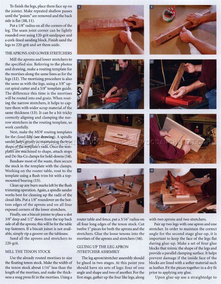 Small Table Plans