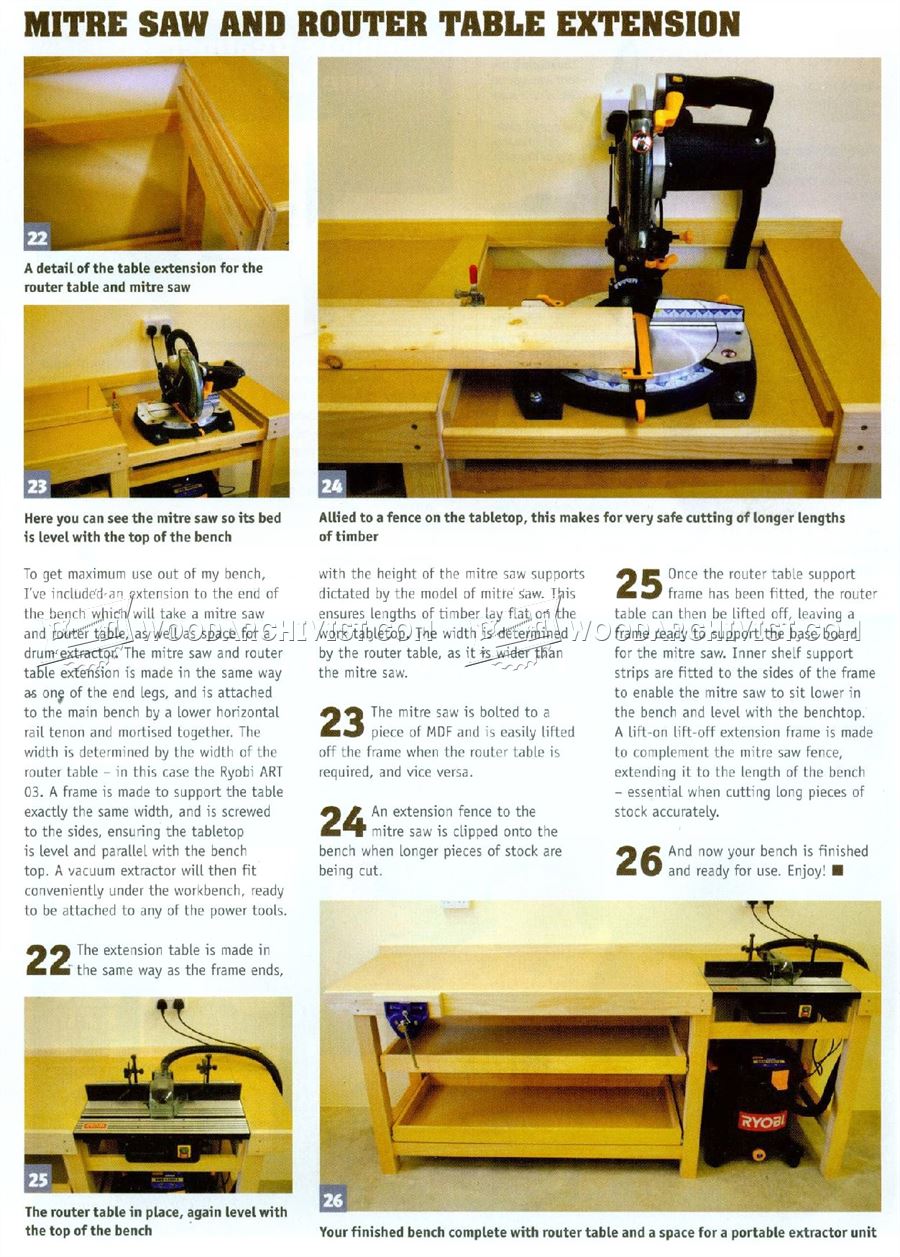 Space Saning Workbench Plans