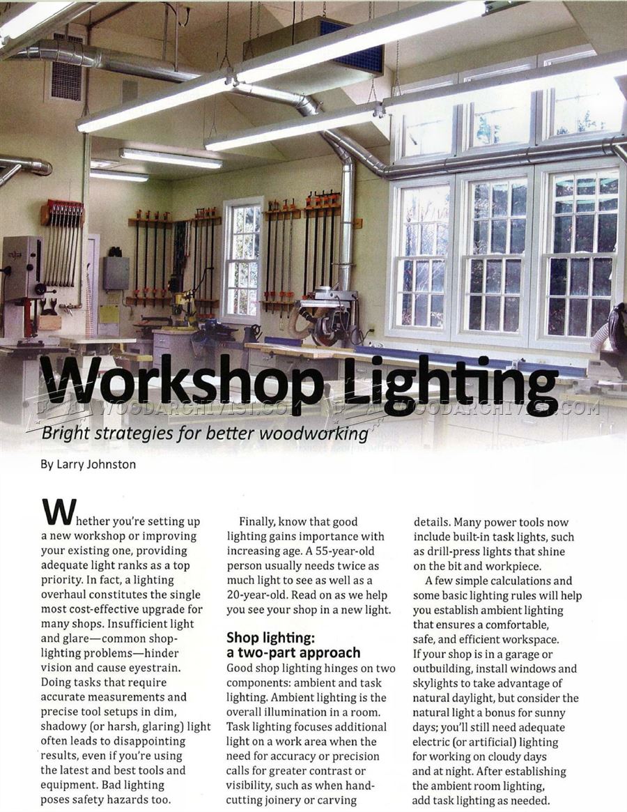 Workshop Lighting