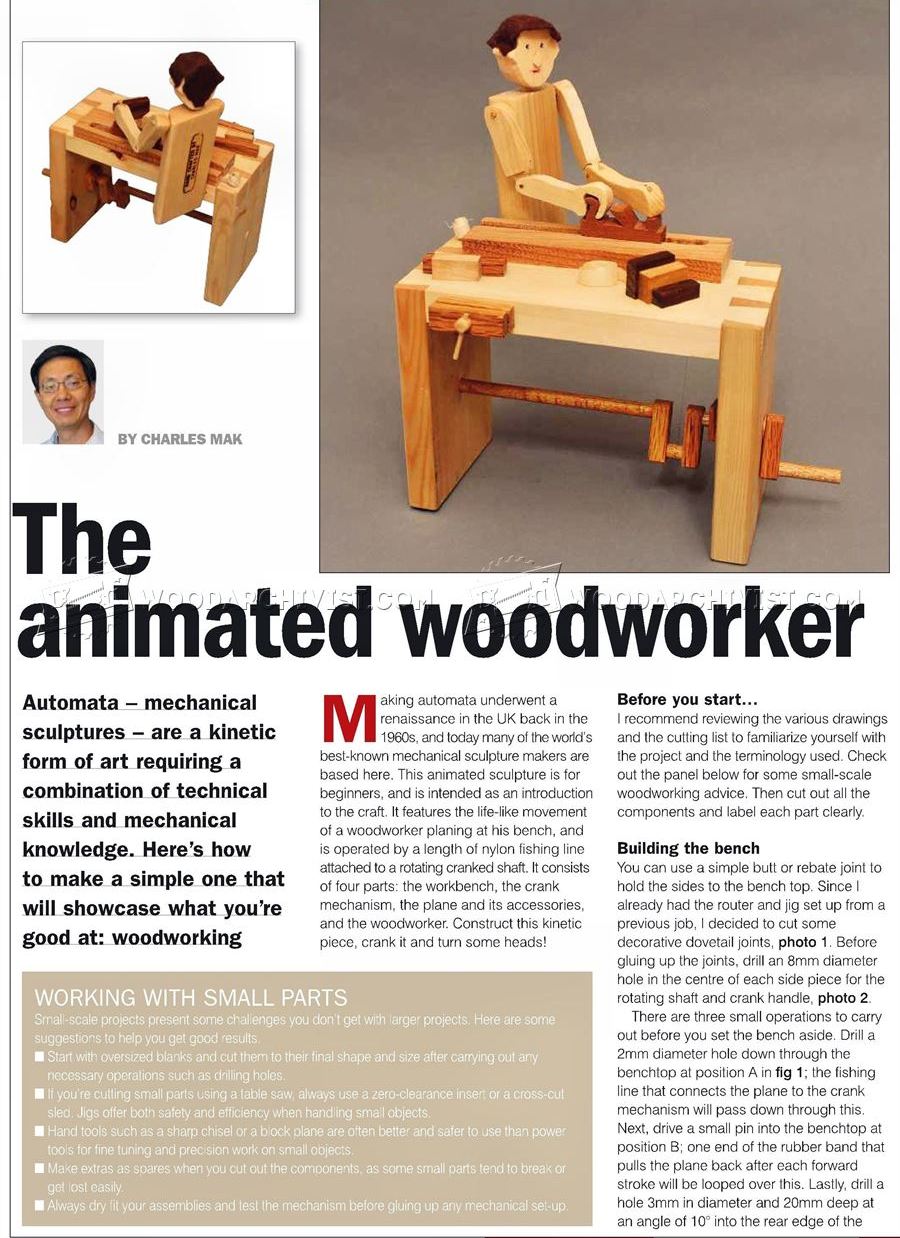 Woodworker - Automata Toy Plans