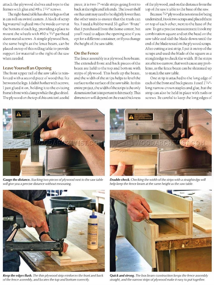 Build Miter Saw Stand