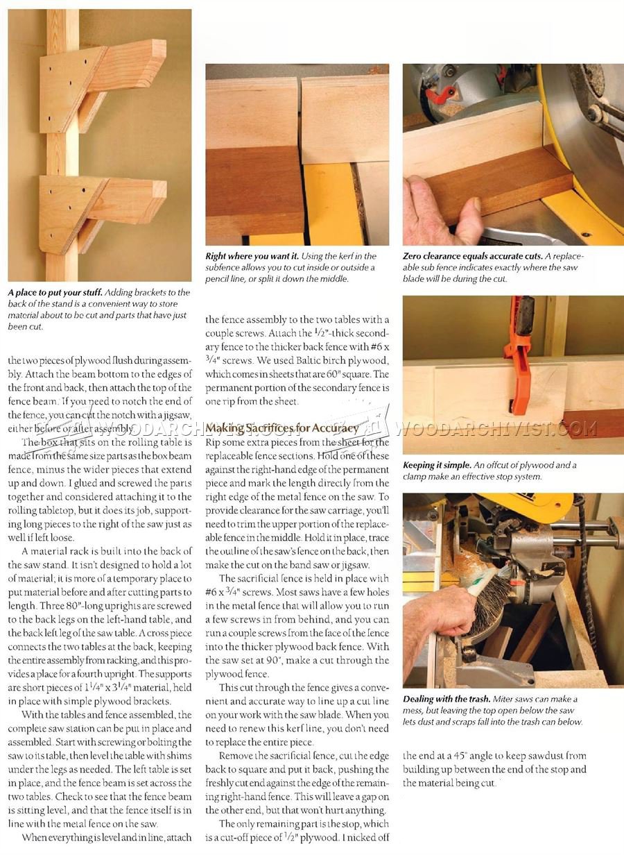Build Miter Saw Stand