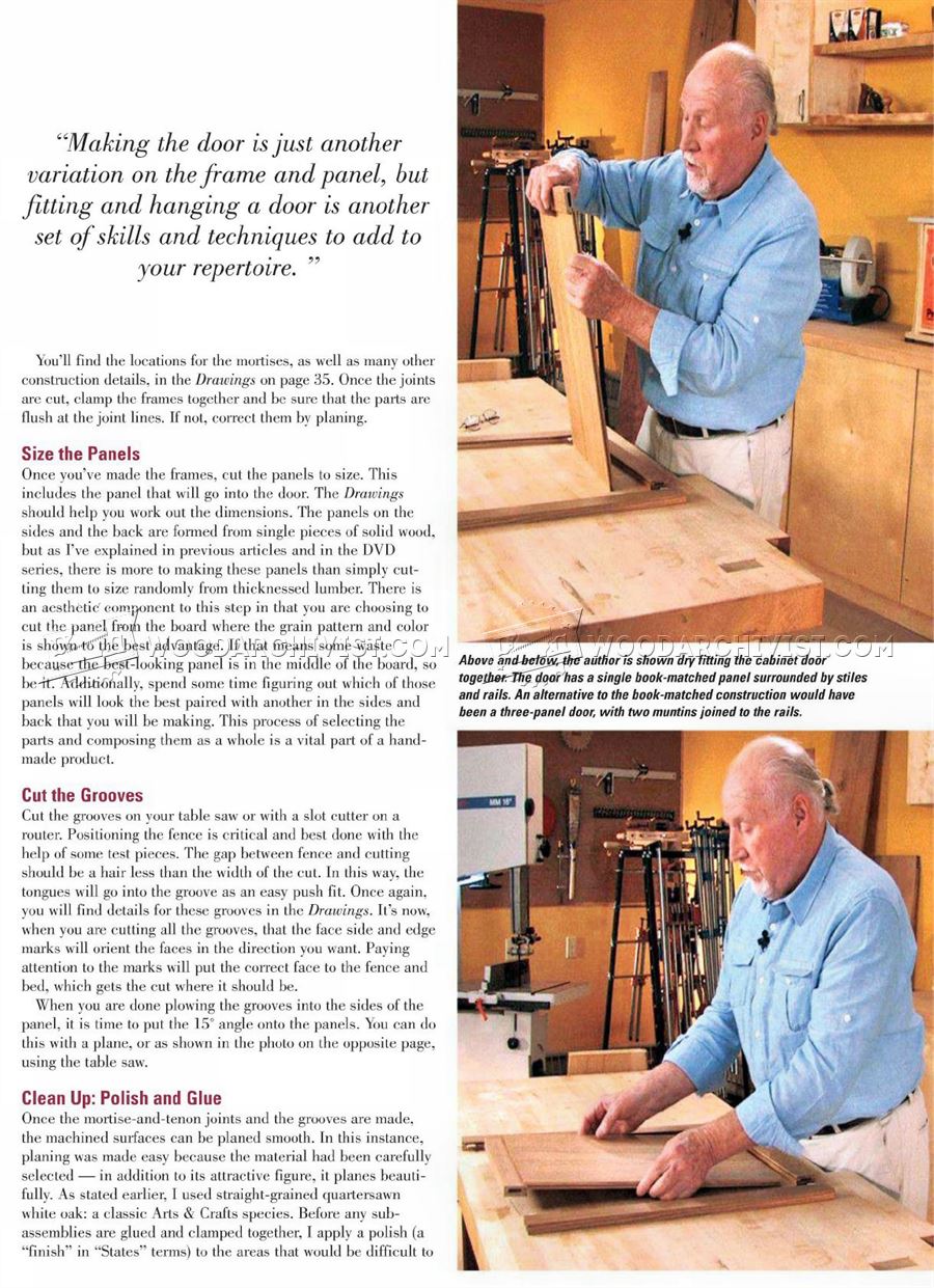 Bedside Cabinet Plans