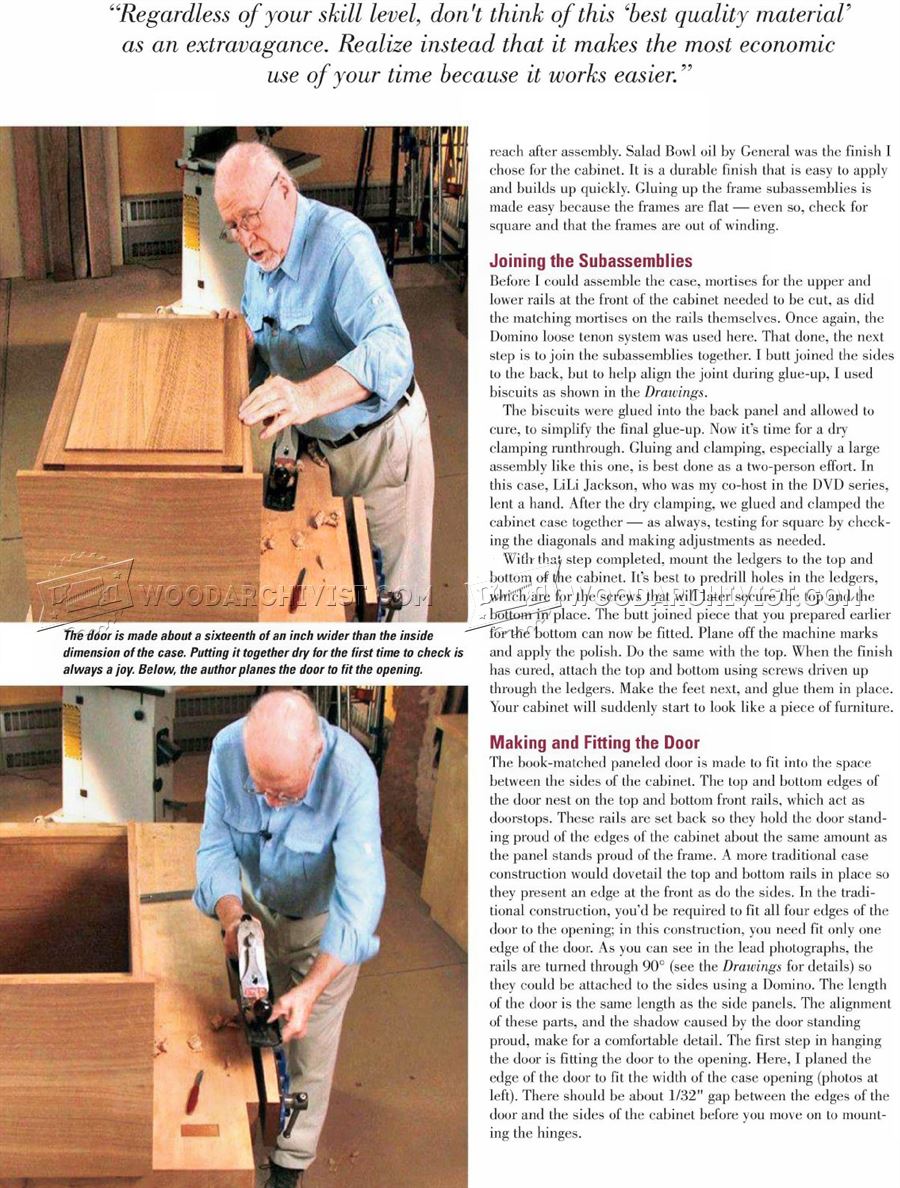 Bedside Cabinet Plans