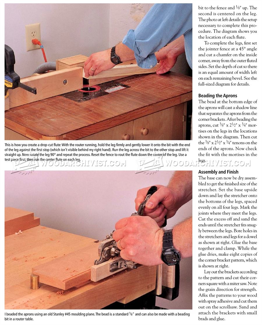 Tray Table Plans