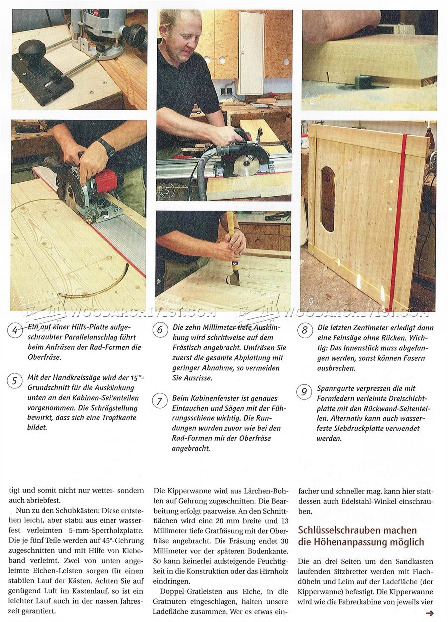 Car Sandbox Plans