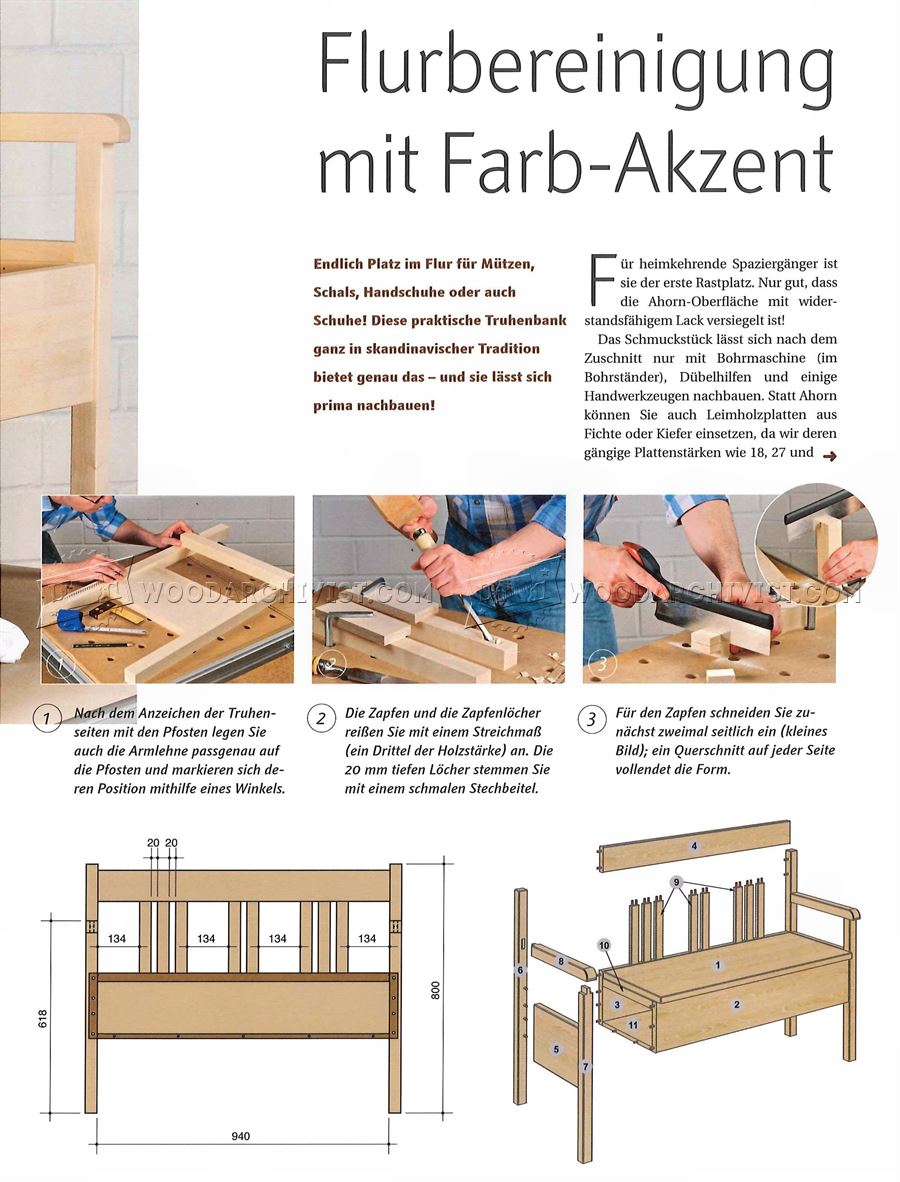 Bench Plans