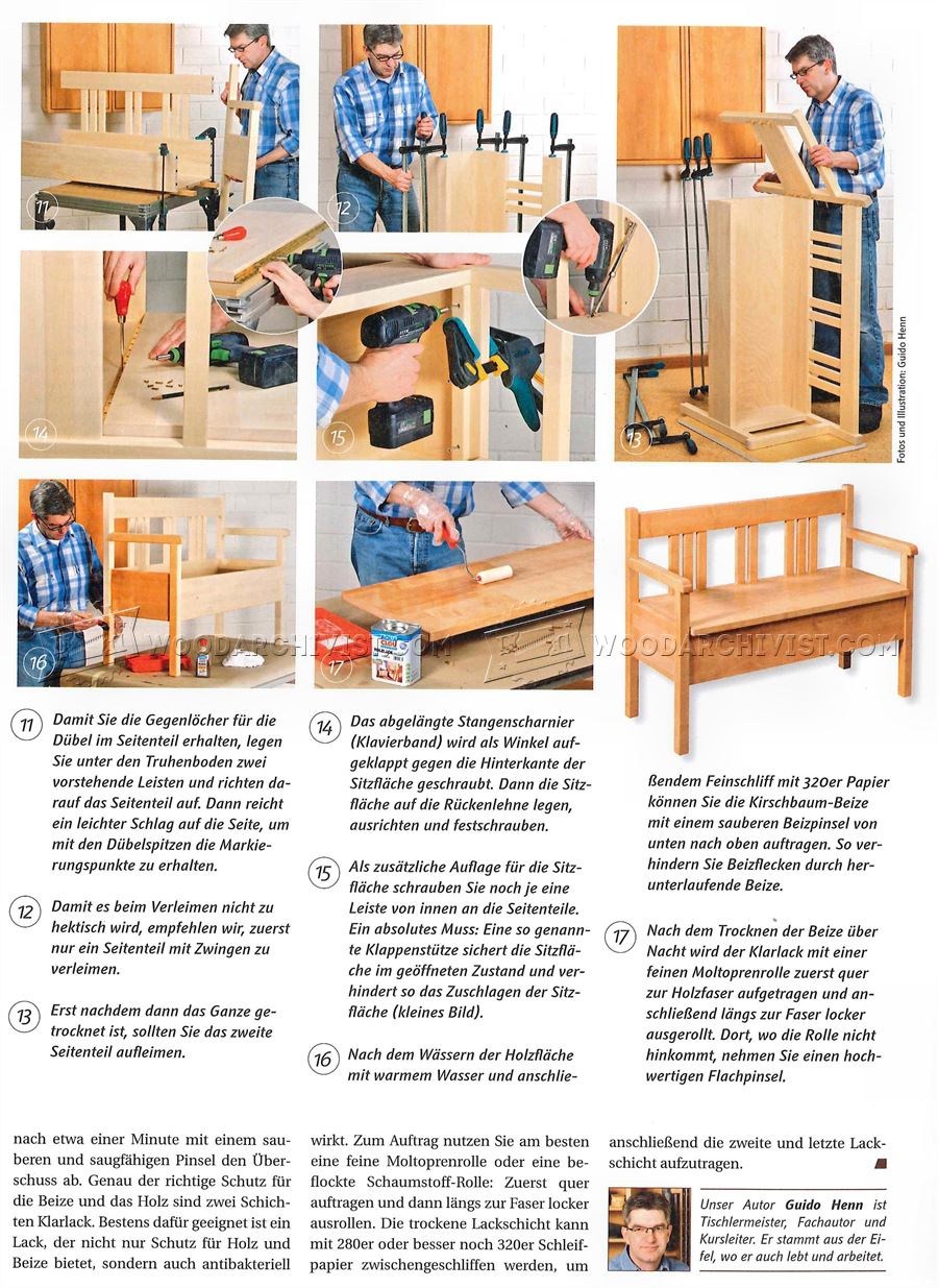 Bench Plans