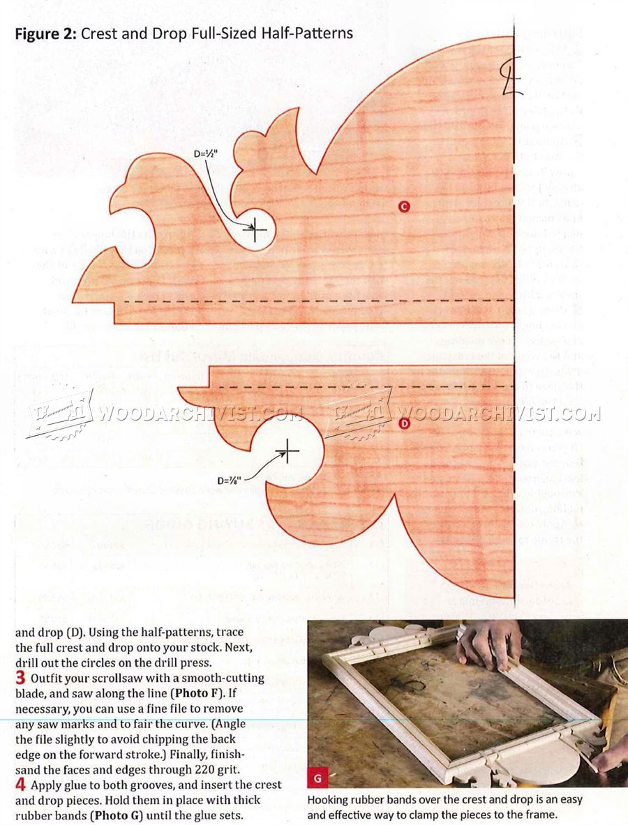 Country Wall Mirror Plans