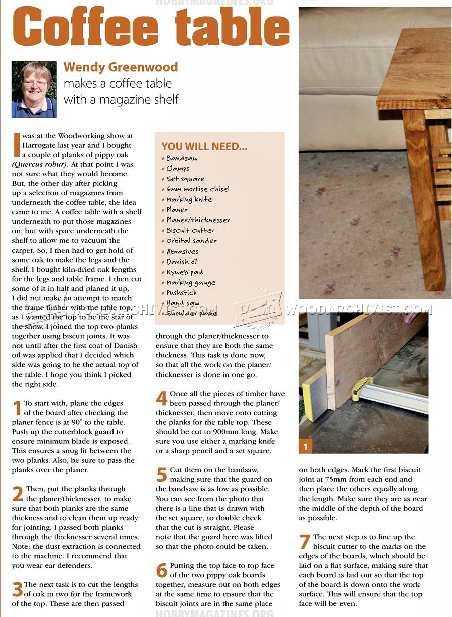 Build Coffee Table