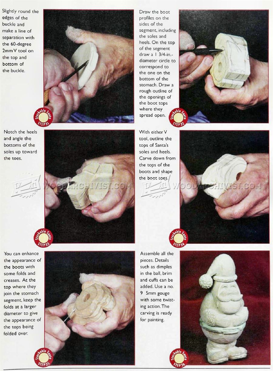 Woodcarving Santa