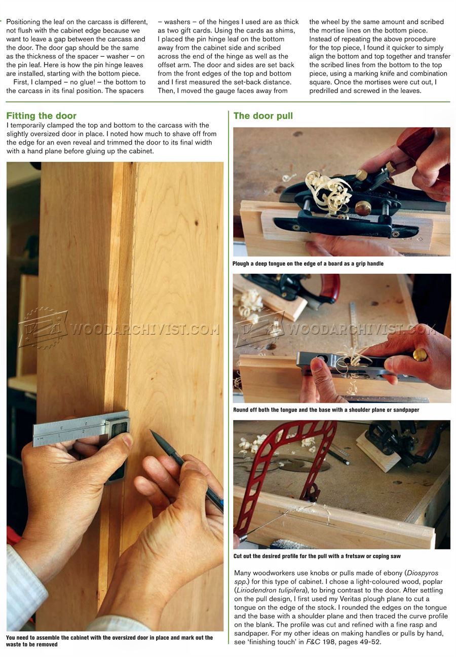 Heirloom Wall Cabinet Plans