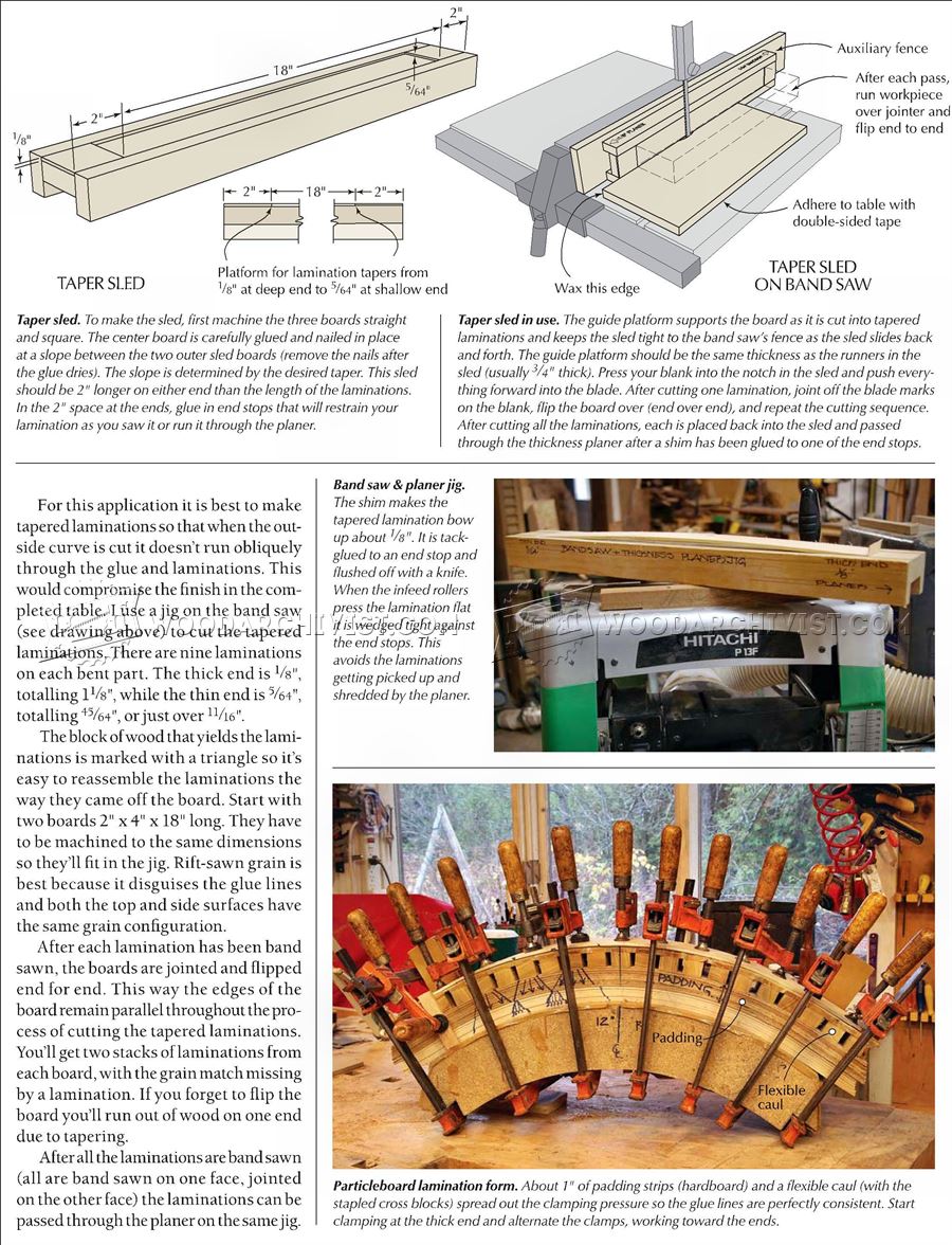Occasional Table Plans
