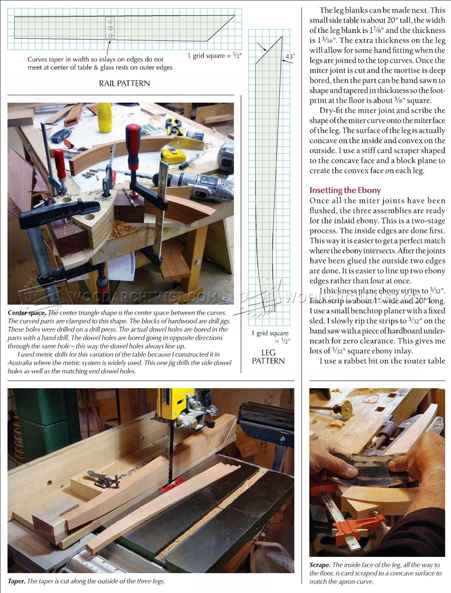 Occasional Table Plans