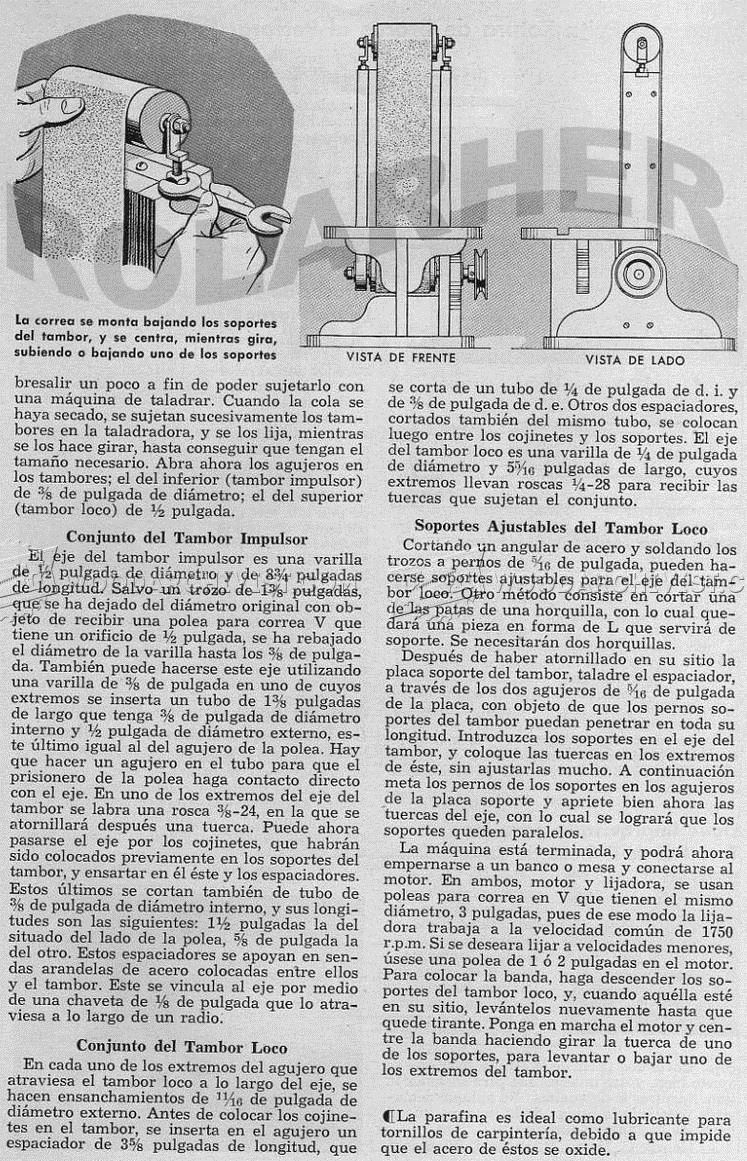 Belt Sander Plans