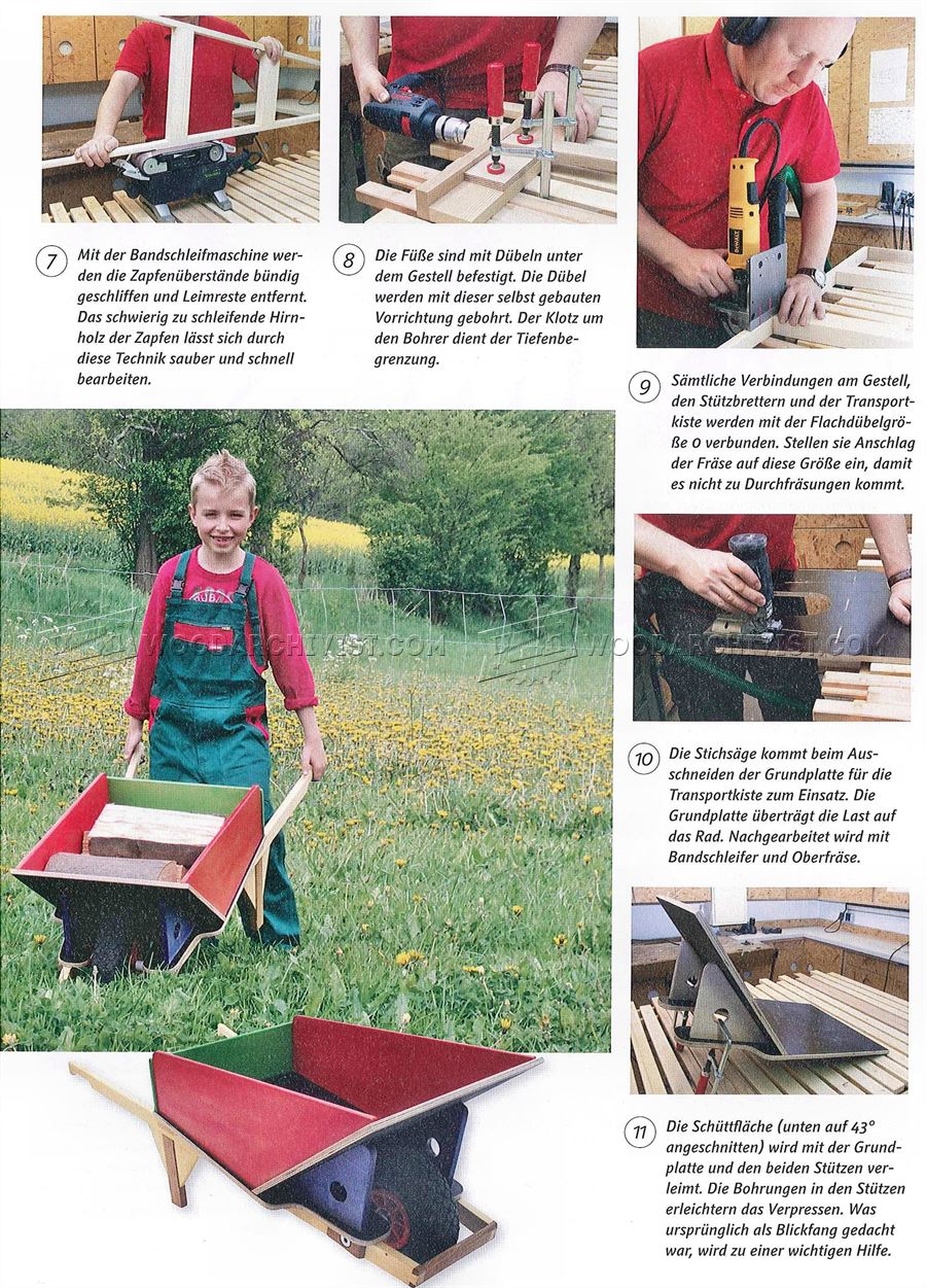 DIY Childrens Garden Cart