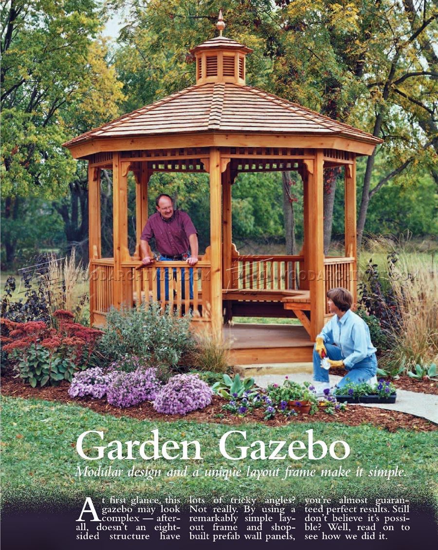 Garden Gazebo Plans