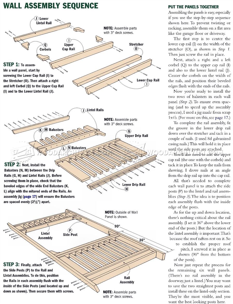 Garden Gazebo Plans